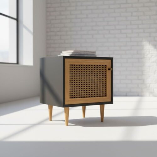 Rattan Pedestal