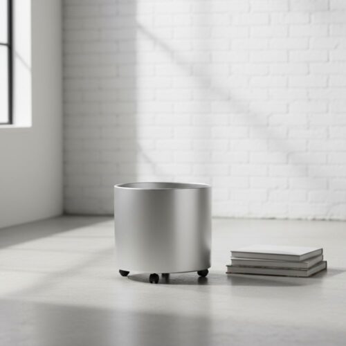 Round Solid Planter